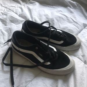 Gently Used Black Old School Vans